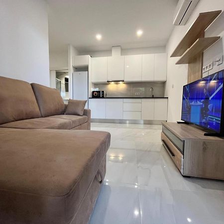 Calpe Apartamento 1A Linea De Playa Piscina Reformado Wifi Aire Kültér fotó